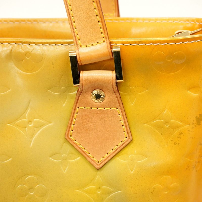 Louis Vuitton Tote Bag Vernis Houston M91053 Gris Ladies