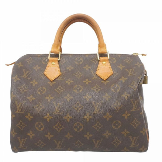 Louis Vuitton Handbag Monogram Speedy 30 M41108 Brown Ladies
