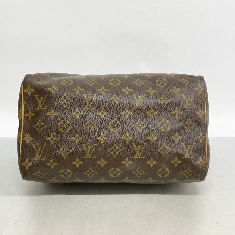 Louis Vuitton Handbag Monogram Speedy 30 M41108 Brown Ladies