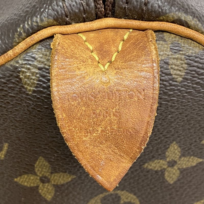 Louis Vuitton Handbag Monogram Speedy 30 M41108 Brown Ladies