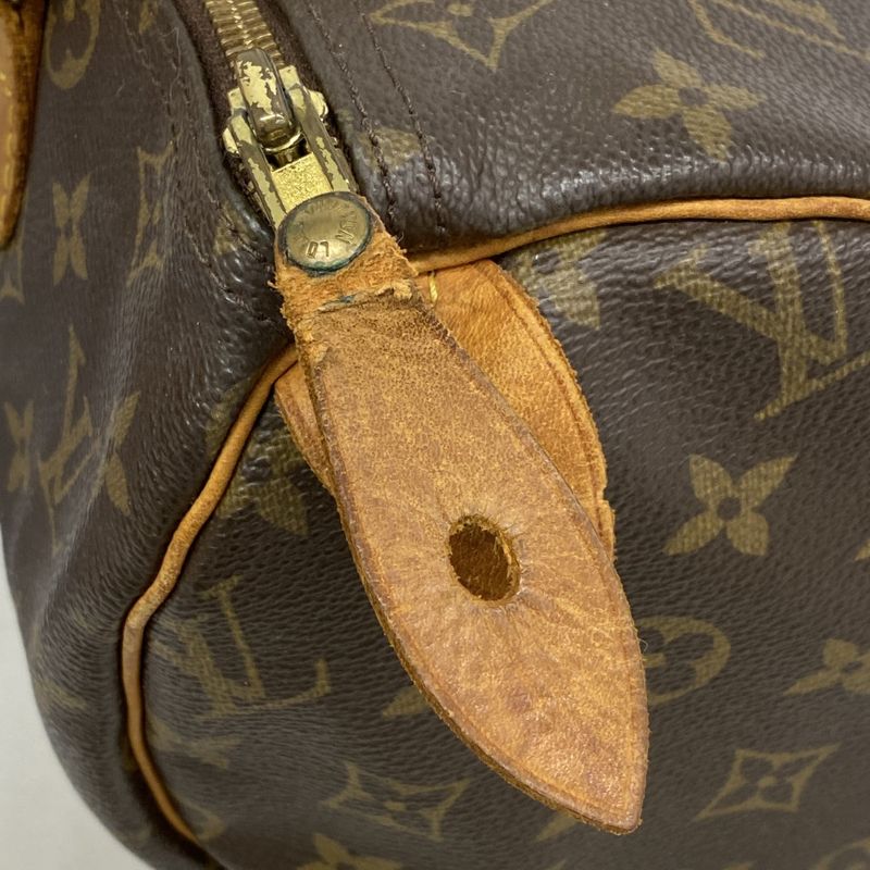 Louis Vuitton Handbag Monogram Speedy 30 M41108 Brown Ladies