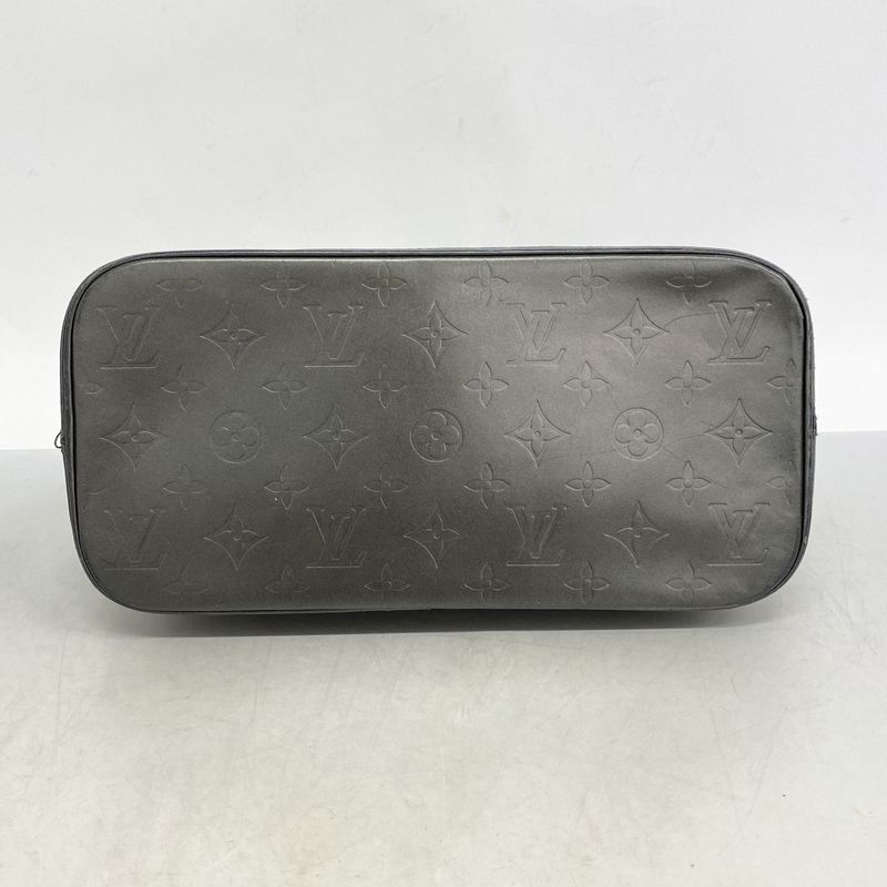 Louis Vuitton Tote Bag Monogram Matte Stockton M55112 Noir Black Women's