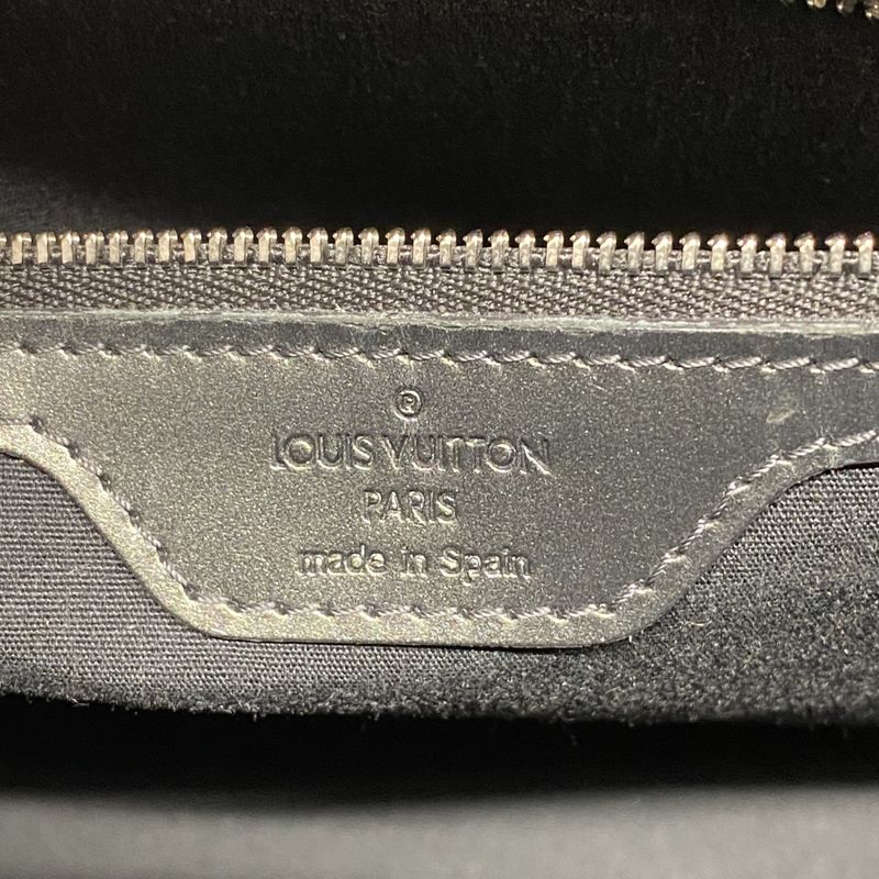Louis Vuitton Tote Bag Monogram Matte Stockton M55112 Noir Black Women's