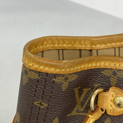 Louis Vuitton Tote Bag Monogram Neverfull PM M40155 Brown Ladies