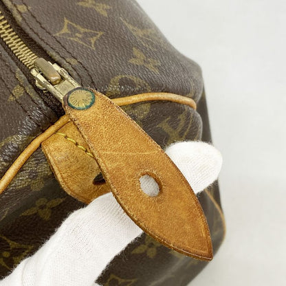 Louis Vuitton Handbag Monogram Speedy 30 M41108 Brown Ladies