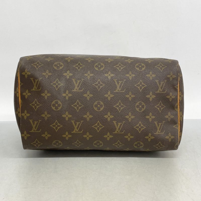 Louis Vuitton Handbag Monogram Speedy 30 M41108 Brown Ladies