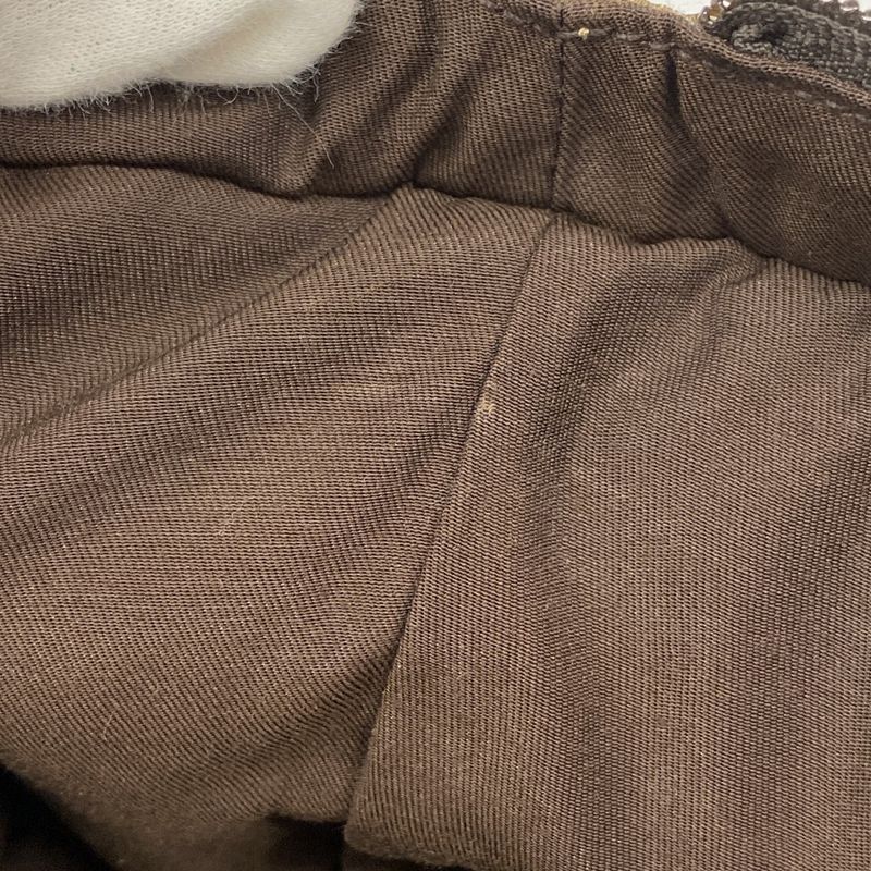 Gucci Handbag GG Canvas Sherry Line 131230 Canvas Brown Silver Hardware Ladies