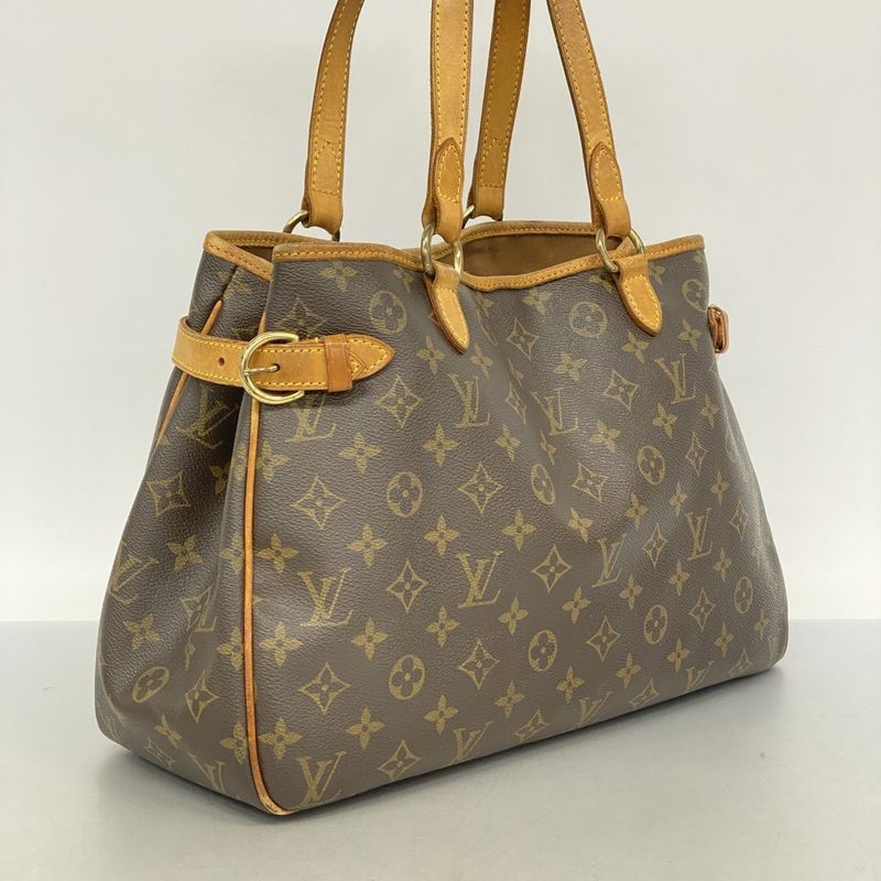 Louis Vuitton Tote Bag Monogram Batignolles Horizontal M51154 Brown Women's