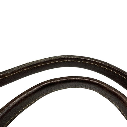 Gucci Tote Bag Princy GG Pattern Sherry (web) 163805 Beige X Dark Brown Leather