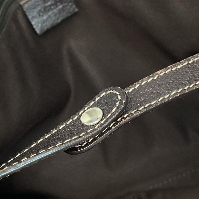 Gucci Tote Bag Princy GG Pattern Sherry (web) 163805 Beige X Dark Brown Leather