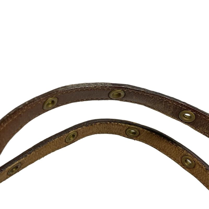 Dior Christian Dior Shoulder Bag Street Chic Trotter Dark Brown X Ivory X Navy