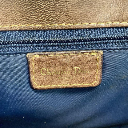 Dior Christian Dior Shoulder Bag Street Chic Trotter Dark Brown X Ivory X Navy