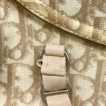 Dior Christian Dior Shoulder Bag Romantic Trotter Ivory X Brown X Beige Chain