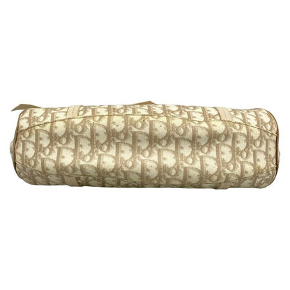 Dior Christian Dior Shoulder Bag Romantic Trotter Ivory X Brown X Beige Chain