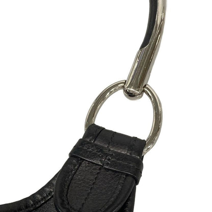 DIOR Christian Dior Shoulder Bag 61 Black Dcharm Leather