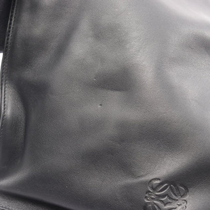 Loewe Shoulder Bag Flamenco 390.82.008 Black Leather Anagram