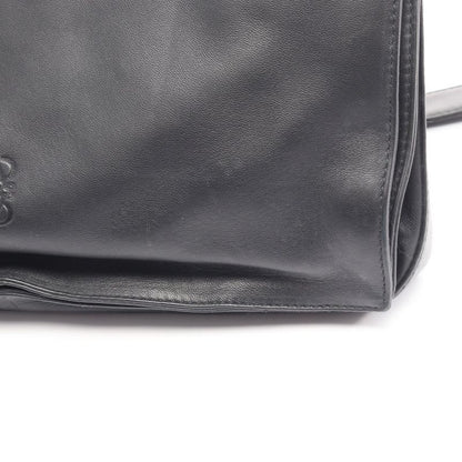 Loewe Shoulder Bag Flamenco 390.82.008 Black Leather Anagram