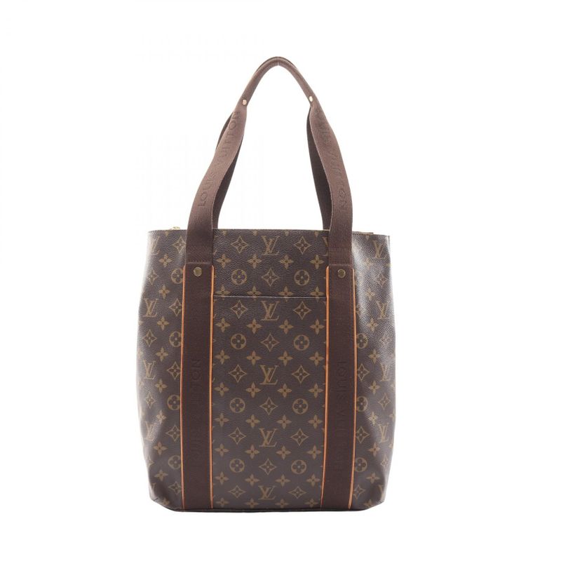 Louis Vuitton Tote Bag Cabas Bobur M53013 PVC Coated Canvas Leather Cabas・bobour