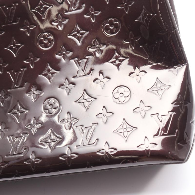 Louis Vuitton Tote Bag Wilshire MM M91645 Amarant Leather Wilshire MM Women's