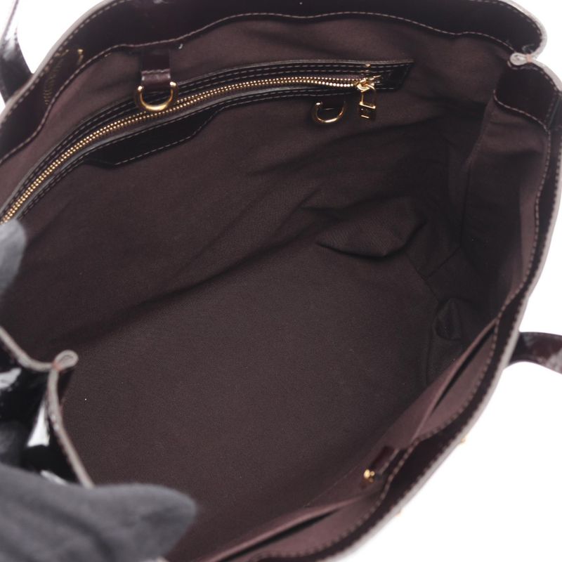 Louis Vuitton Tote Bag Wilshire MM M91645 Amarant Leather Wilshire MM Women's