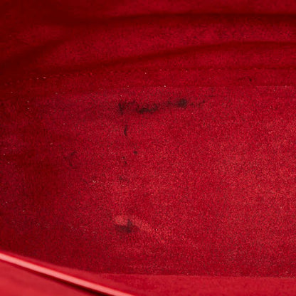 Louis Vuitton Epi Sac Tote Bag Shoulder Bag M52287 Castilian Red Leather