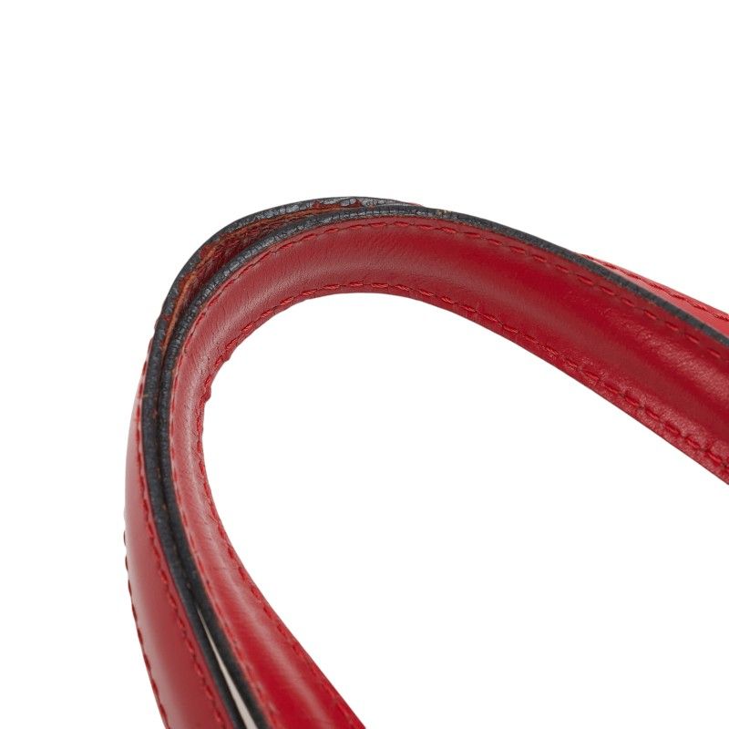 Louis Vuitton Epi Sac Tote Bag Shoulder Bag M52287 Castilian Red Leather