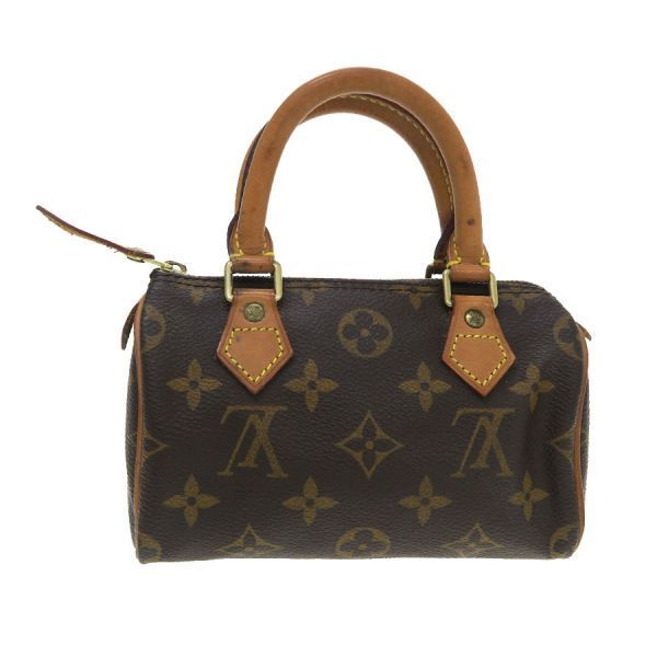 Louis Vuitton Monogram Mini Speedy With Strap M41534 (used)