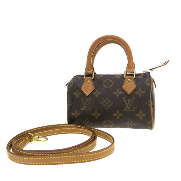 Louis Vuitton Monogram Mini Speedy With Strap M41534 (used)