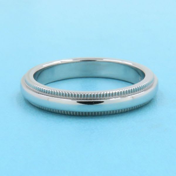 Tiffany & Co Together Milgrain Band Ring 3 mm 7.5