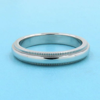 Tiffany & Co Together Milgrain Band Ring 3 mm 7.5