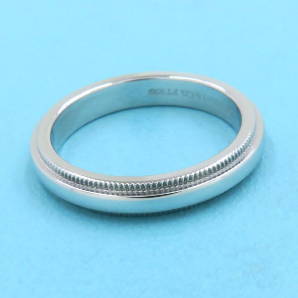 Tiffany & Co Together Milgrain Band Ring 3 mm 7.5