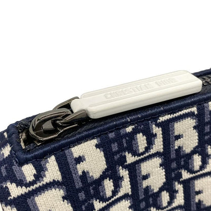 Dior Christian Dior Shoulder Bag Vibe Oblique White X Navy X Gray Chain