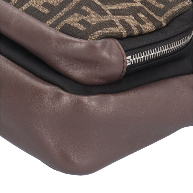 Fendi Zucca Rucksack/daypack Nylon 7vz047 Men's Fendi Used Fendi