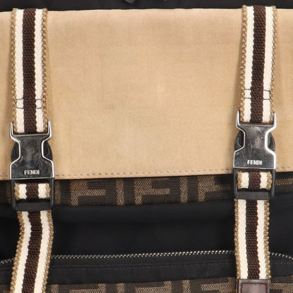 Fendi Zucca Rucksack/daypack Nylon 7vz047 Men's Fendi Used Fendi