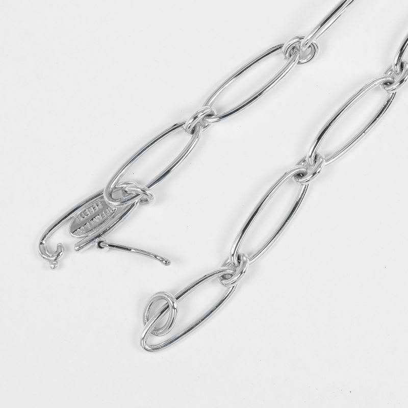Tiffany & Co Starfish Oval Link Silver 925 Women's G Bracelet