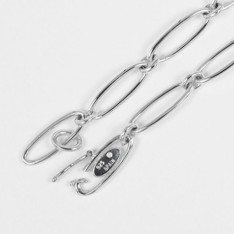Tiffany & Co Starfish Oval Link Silver 925 Women's G Bracelet