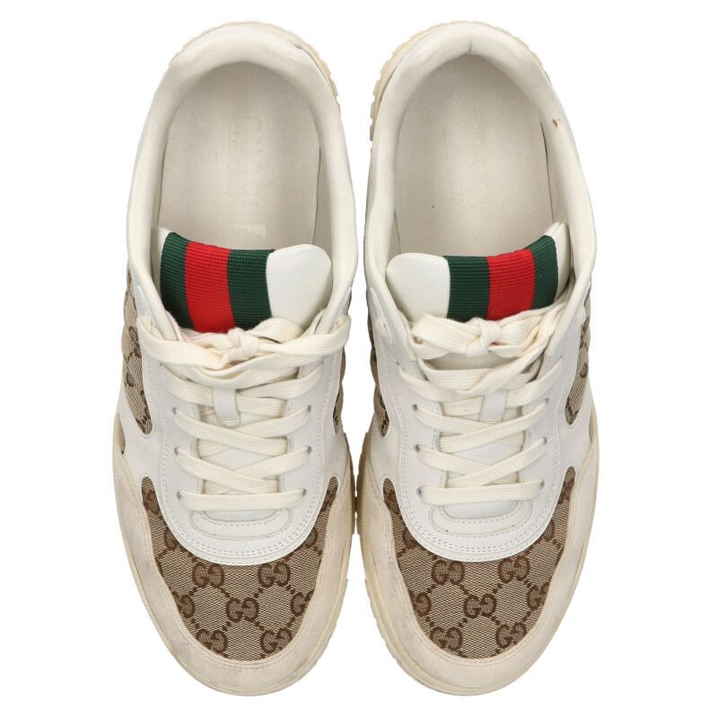 Gucci 787476 GG Canvas Sneakers Men's 11