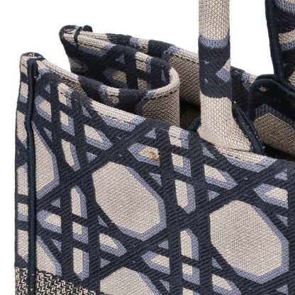 Dior BOOK TOTE Large Macro Cannage Tote Bag Women's L