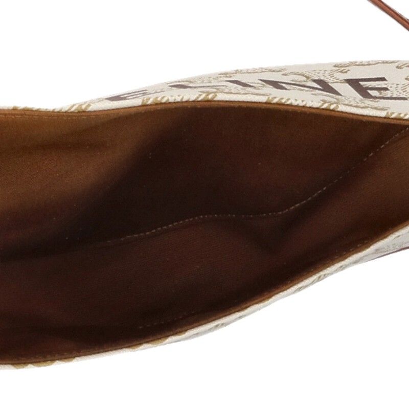 Celine Triangle Triomphe Logo Shoulder Bag Women's