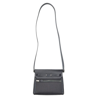 Hermes Herbag Her Bag Zip 20 Mini K Stamp Ardoise Svhardware Toile Military