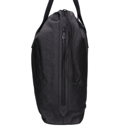 Louis Vuitton M46554 Monogram Shadow Helmet Leather Tote Bag Men's