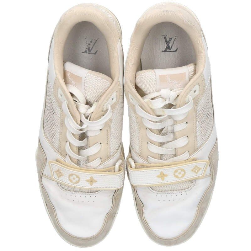 Louis Vuitton LV Trainer Line Velcro Low Cut Sneakers Men's 8