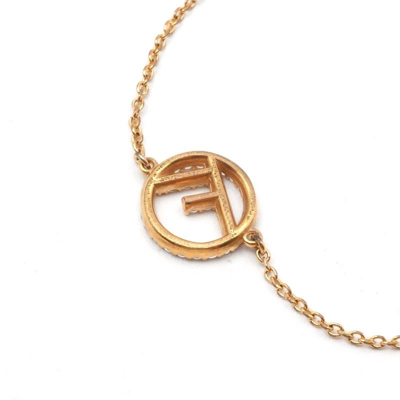 Fendi F's Bracelet Rhinestone