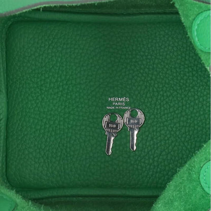 Hermes Picotin Rock PM Monochrome So Green U Stamp Matte Hardware
