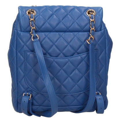 Chanel A69964 Matelasse Lambskin Chain Daypack Rucksack Women's