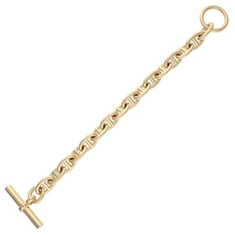 Hermes Chaine D'ancre PM Chaine D'ancre PM Yellow Gold Bracelet Men's PM