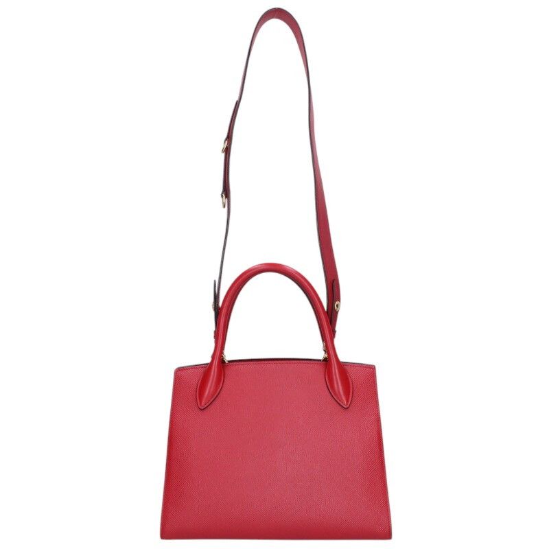 Prada 1ba156 Saffiano Leather Shoulder Handbag Women's