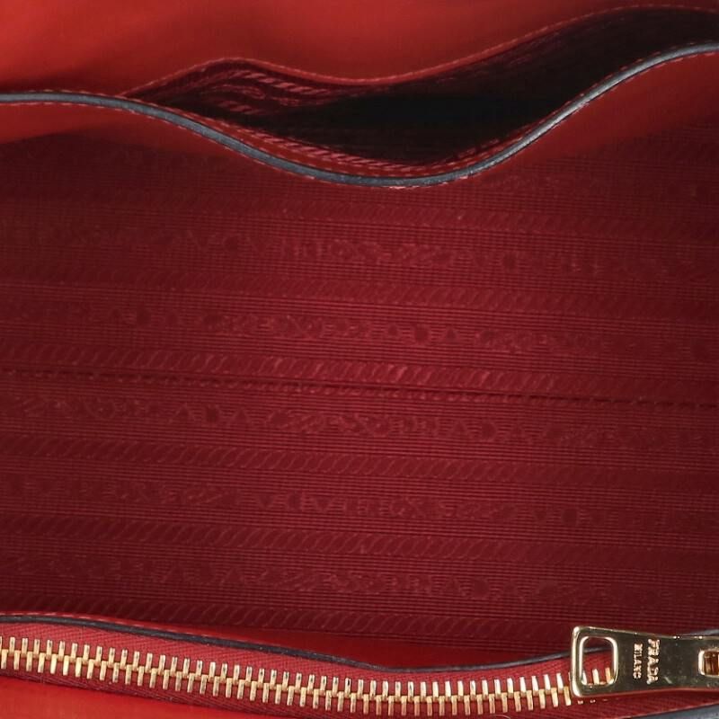 Prada 1ba156 Saffiano Leather Shoulder Handbag Women's