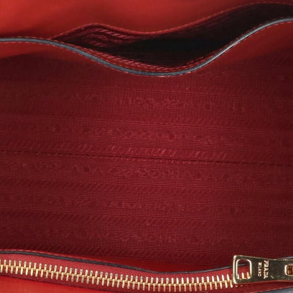 Prada 1ba156 Saffiano Leather Shoulder Handbag Women's