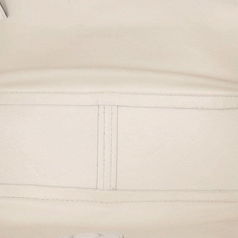 Prada 1bg483 Triangle Logo Plate Leather Handbag Women's